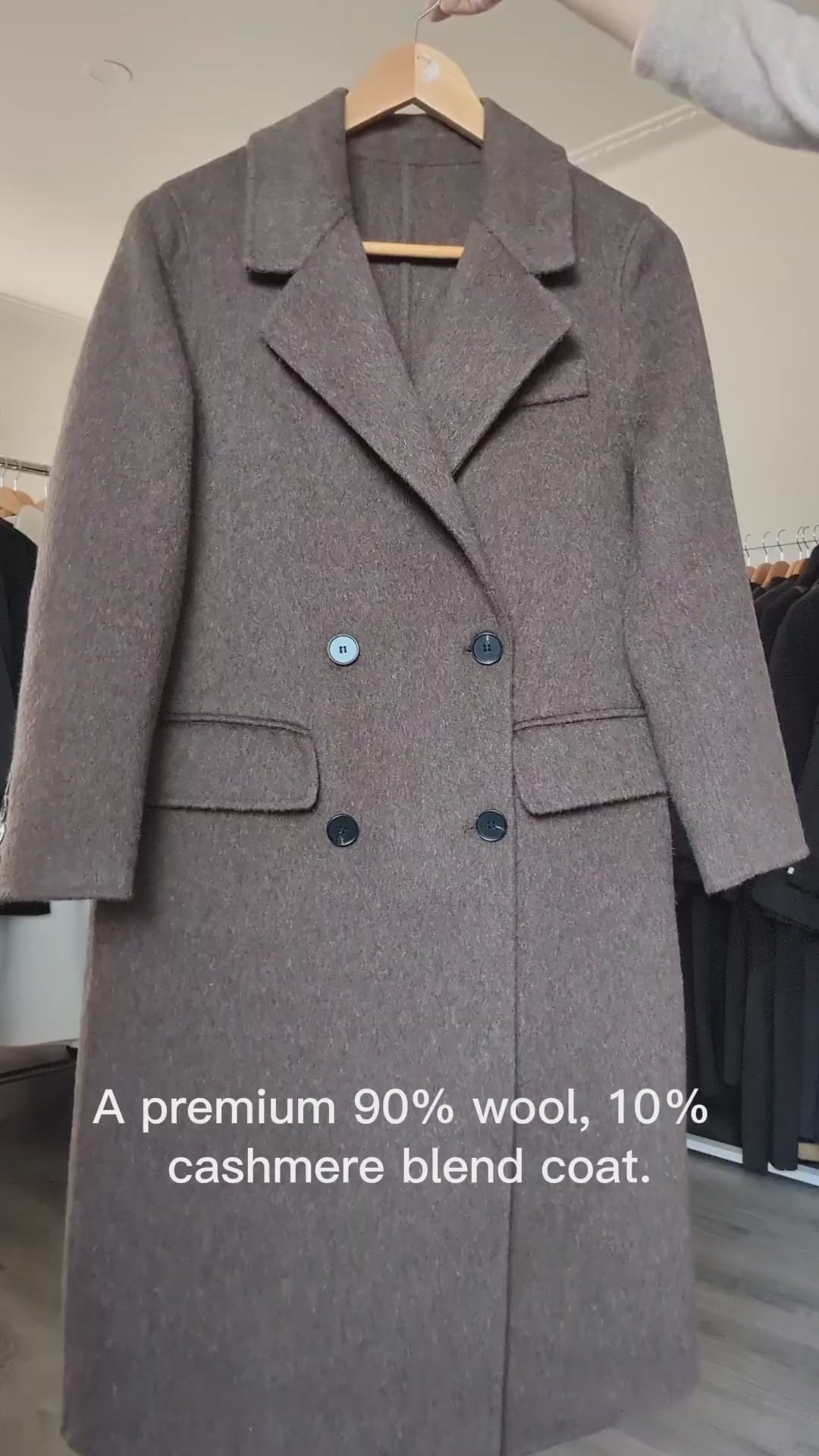 007 Cashmere blend Brown