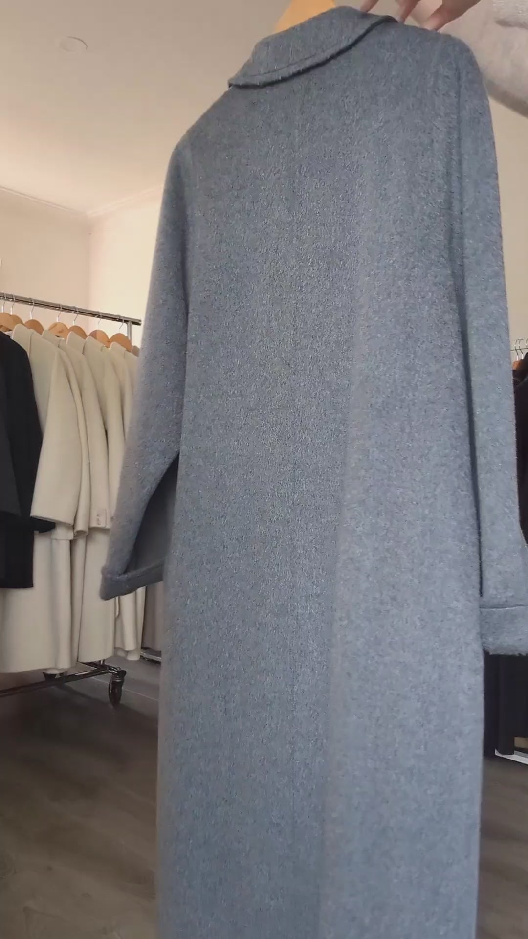 006 Cashmere blend Grey