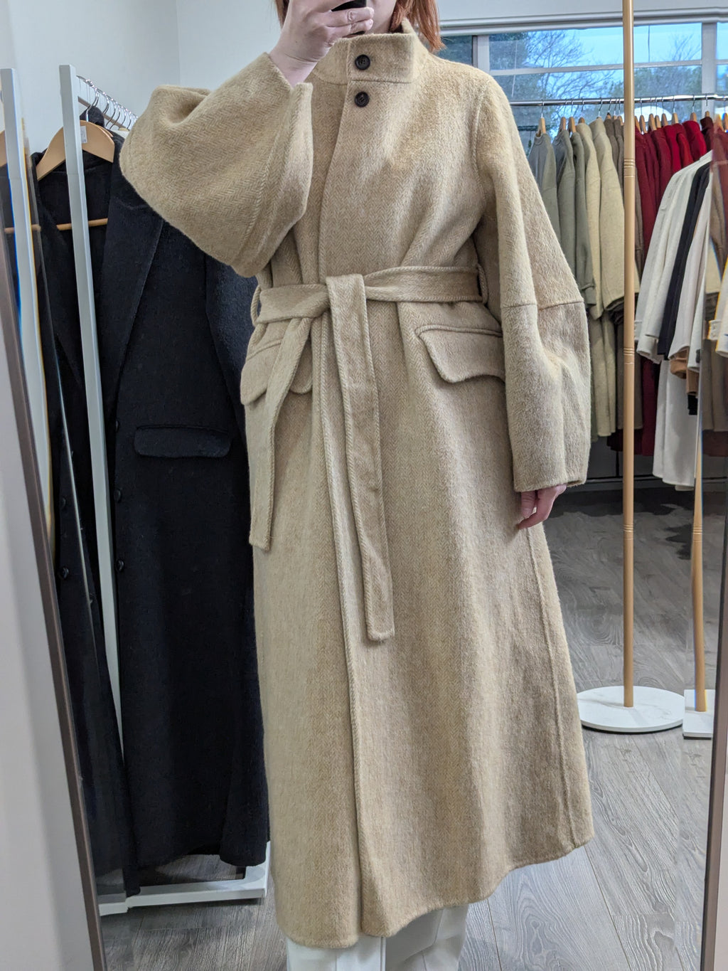 188 100% Wool Coat S 10-14