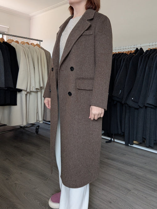 007 Cashmere blend Brown