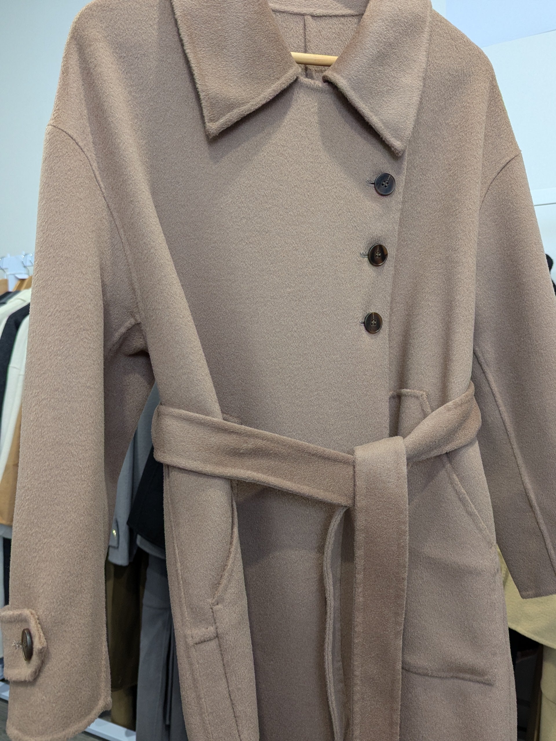 036 100% Wool Coat
