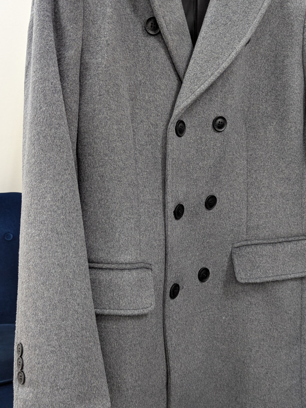 018 Men's 51% Wool Coats Black Grey Tan