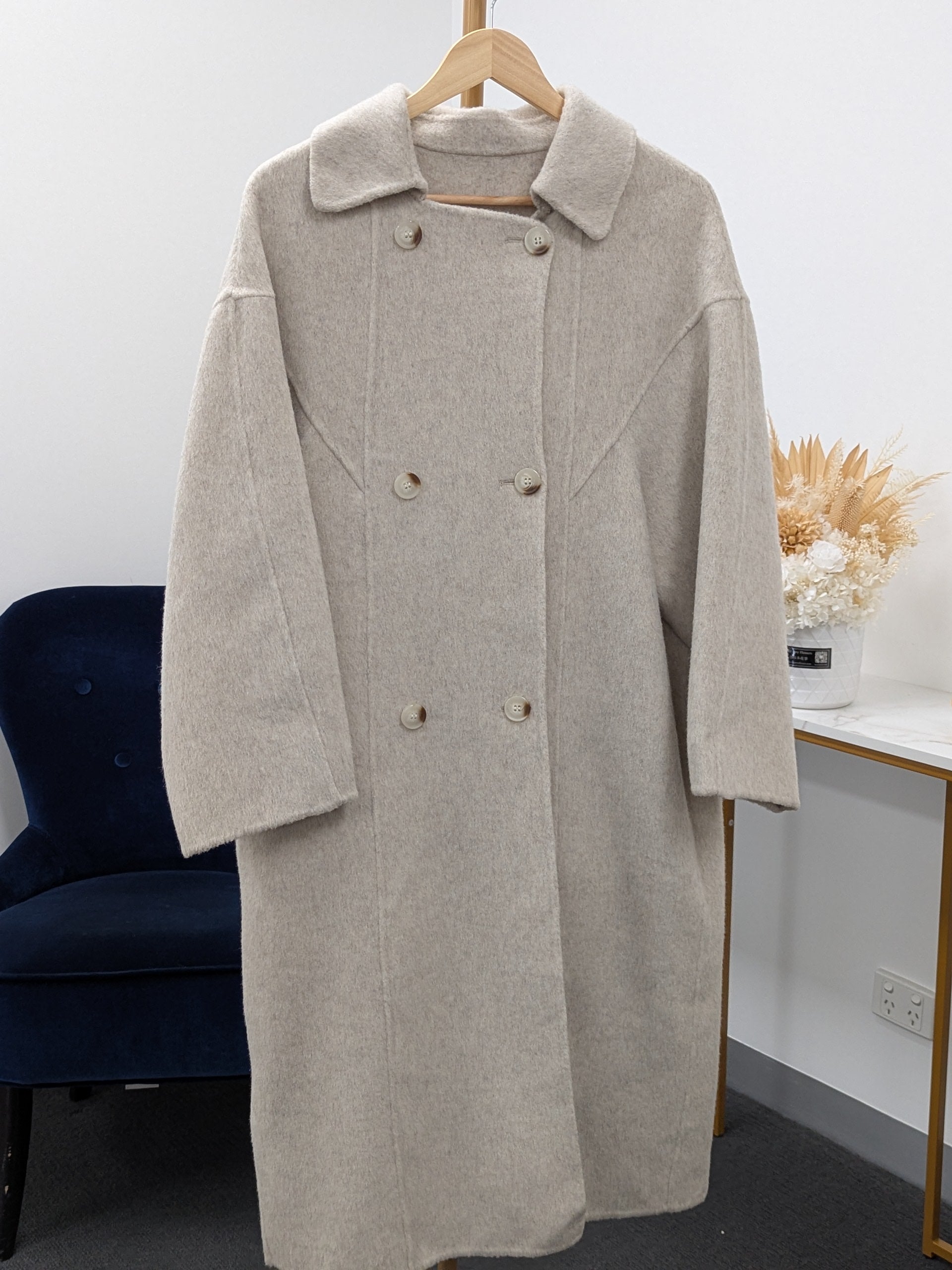 100% Wool Coat Women Warehouse 253