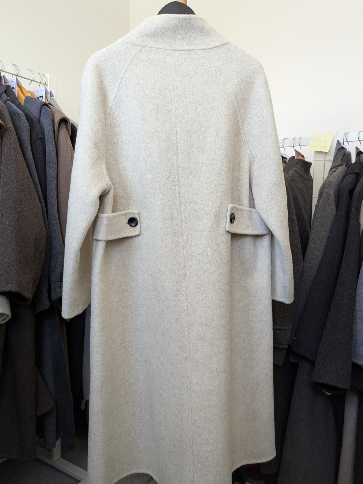 281 70% Wool Coat Beige S 10-14