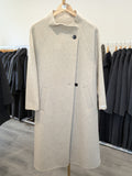 106 70% Wool Coat Oat S 6-8 M 10-12