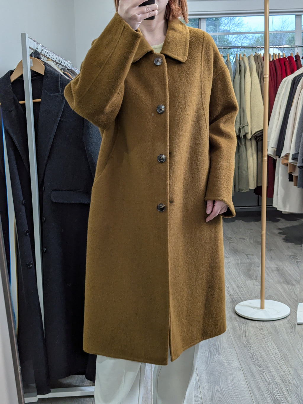 184 70% Wool Coat M 10-12