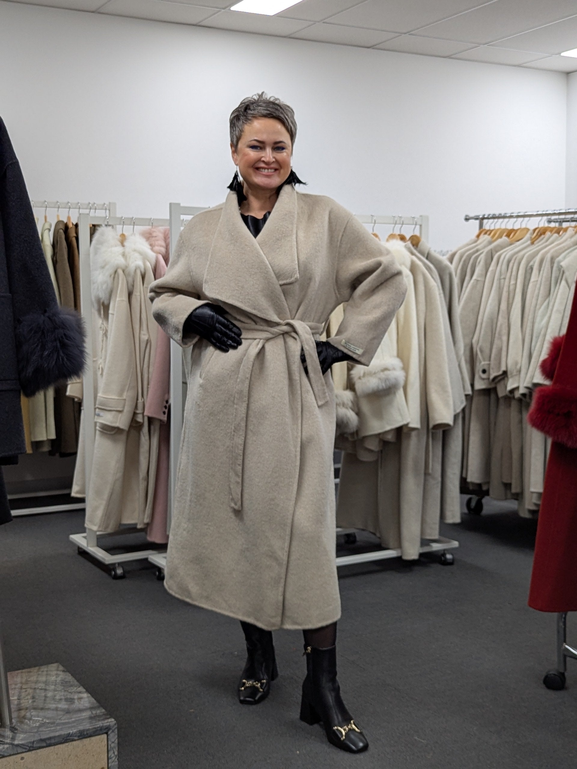 Pure Wool Coat Women Warehouse 251