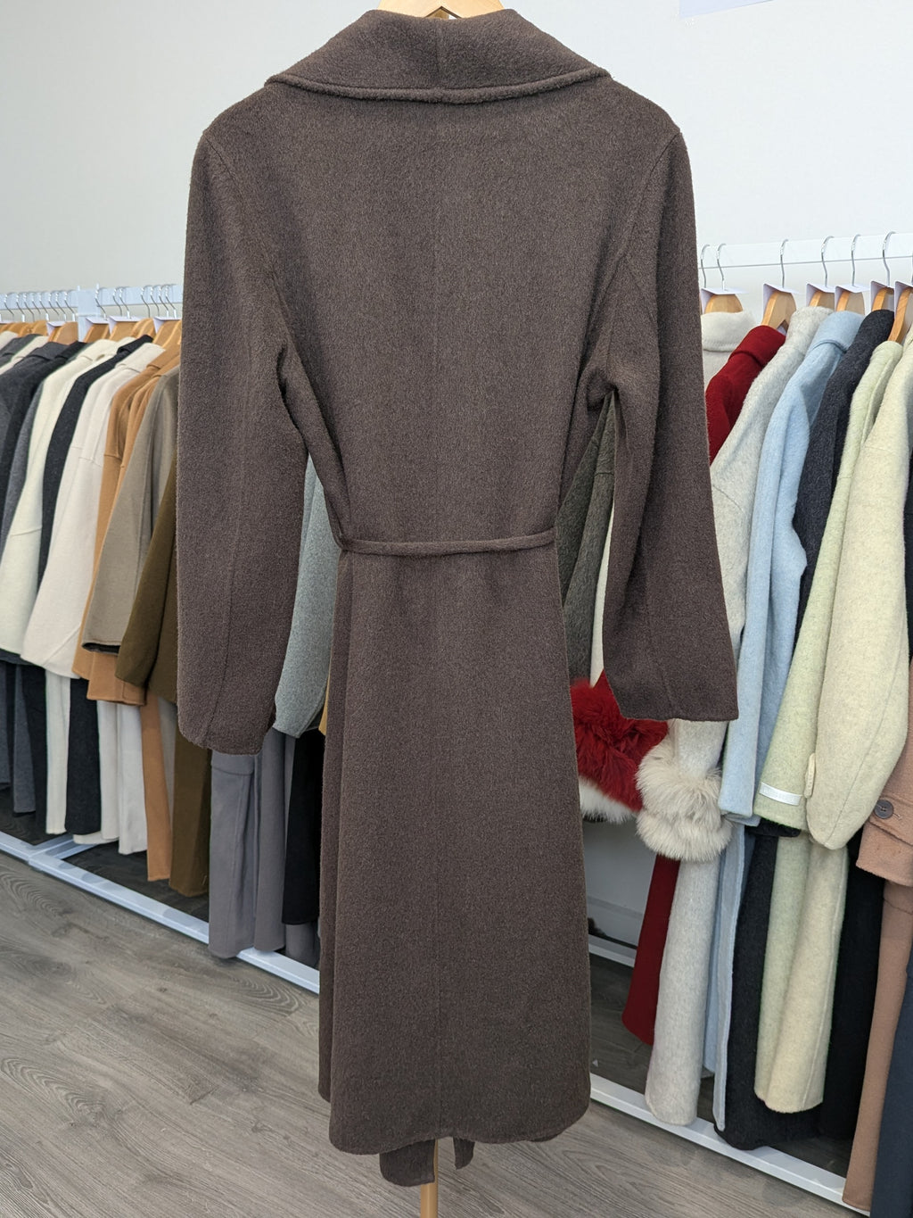 110 100% Wool Coat Brown