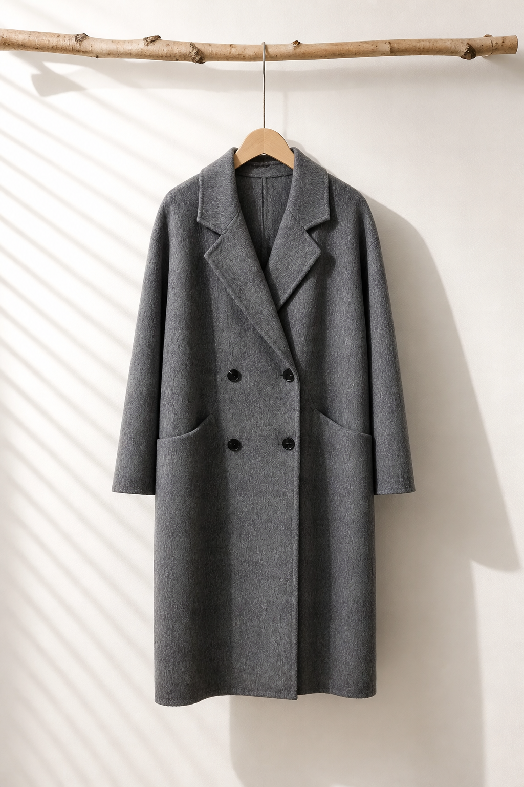 011 100% Wool Grey M 10-14