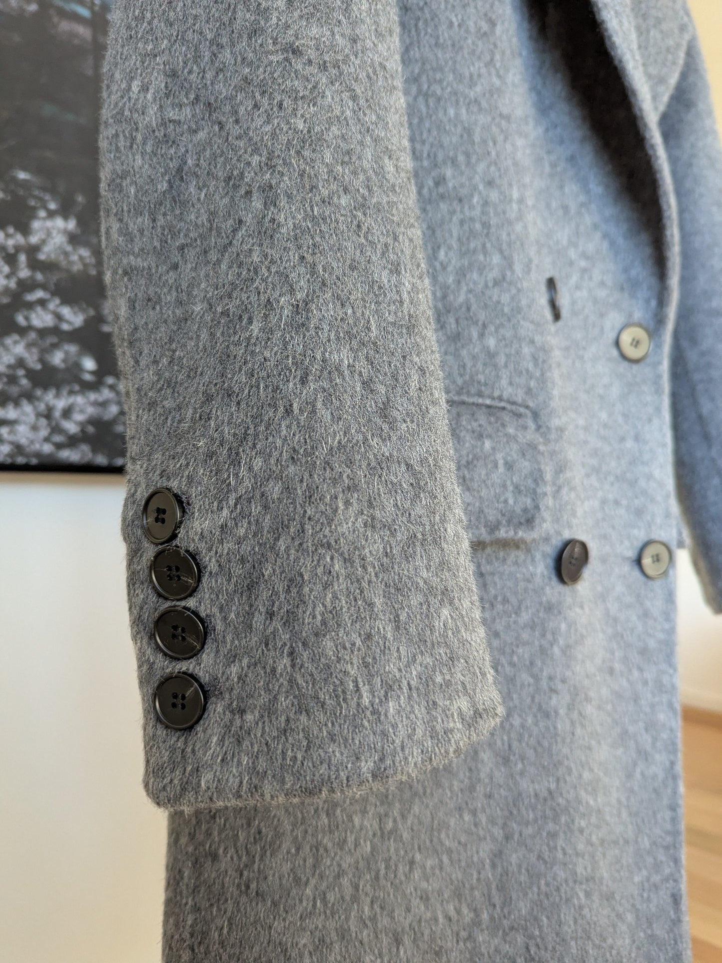 Classico Pure Wool Coat – Style 436 (S6-8) Grey