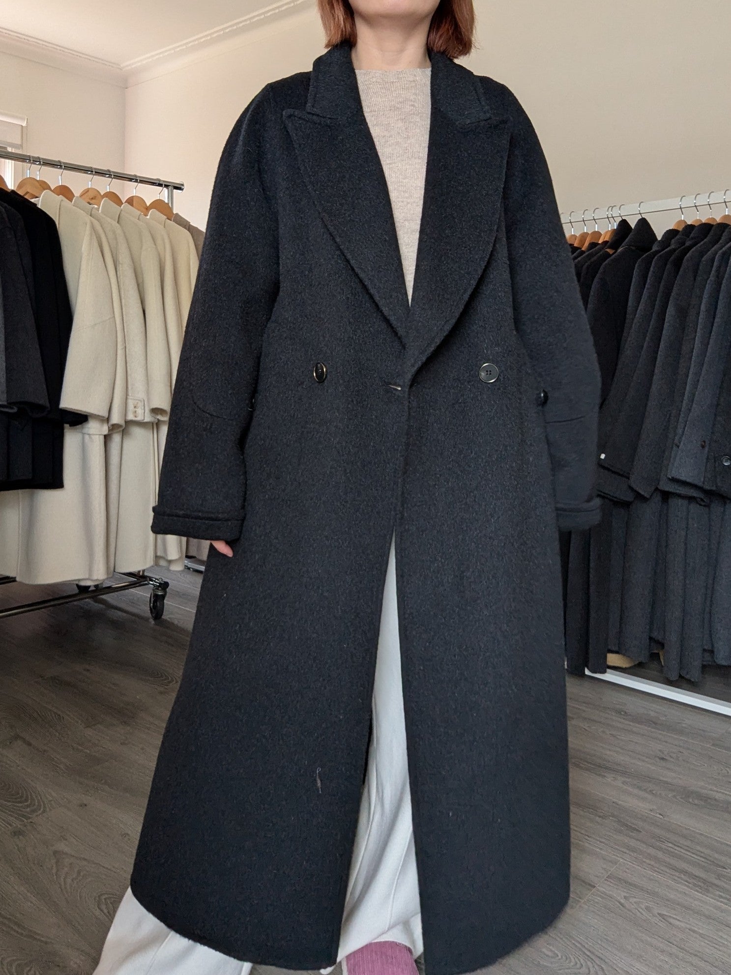 006 Cashmere blend Charcoal
