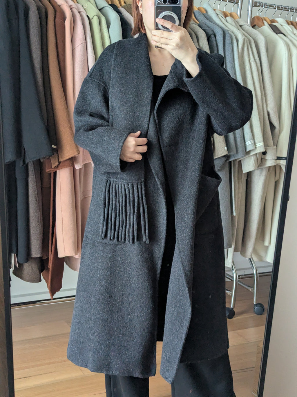 Pure Wool Coat Hand Made 193 Size M8-12 Brand New