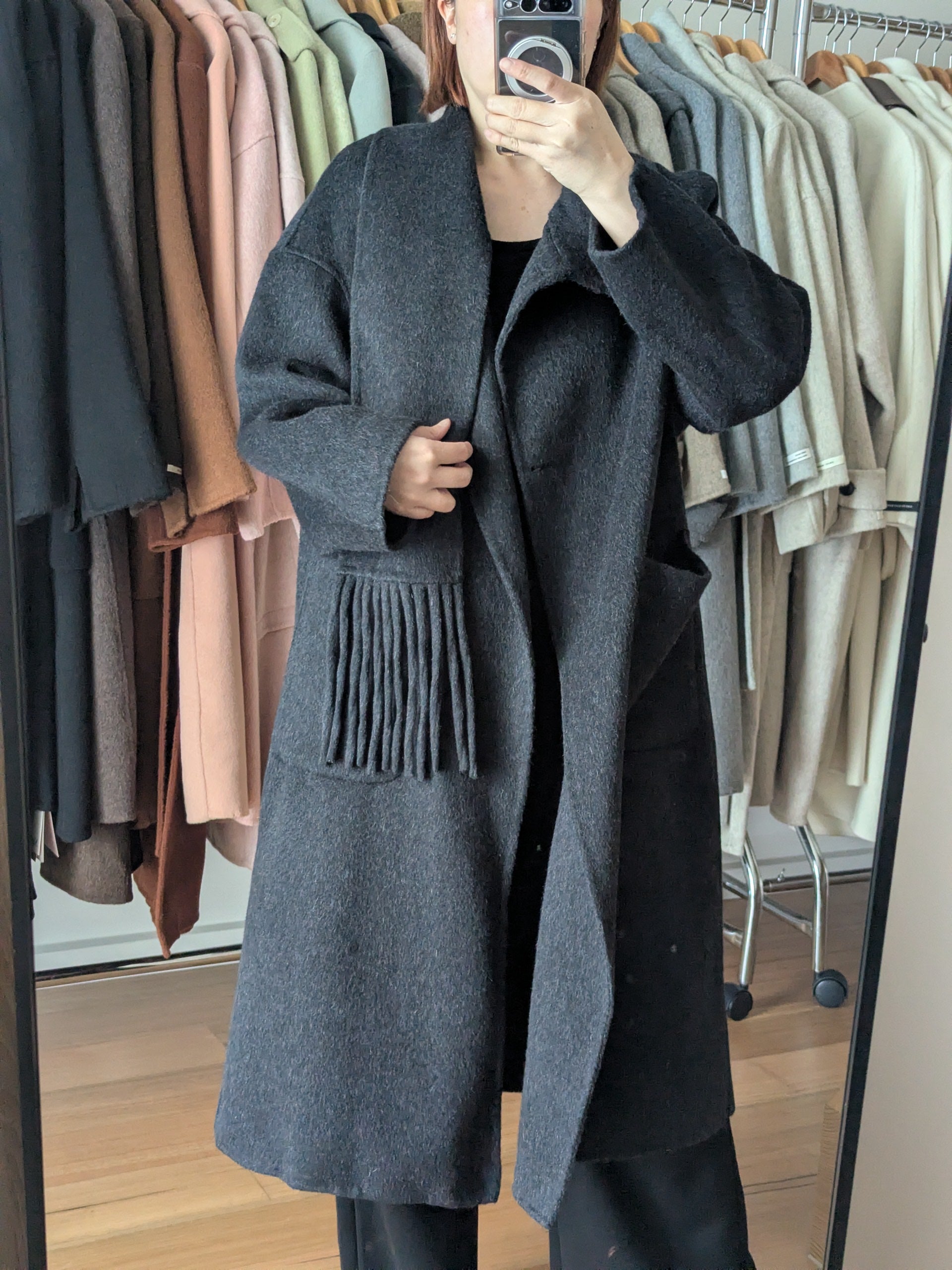 Pure Wool Coat Hand Made 193 Size M8-12 Brand New