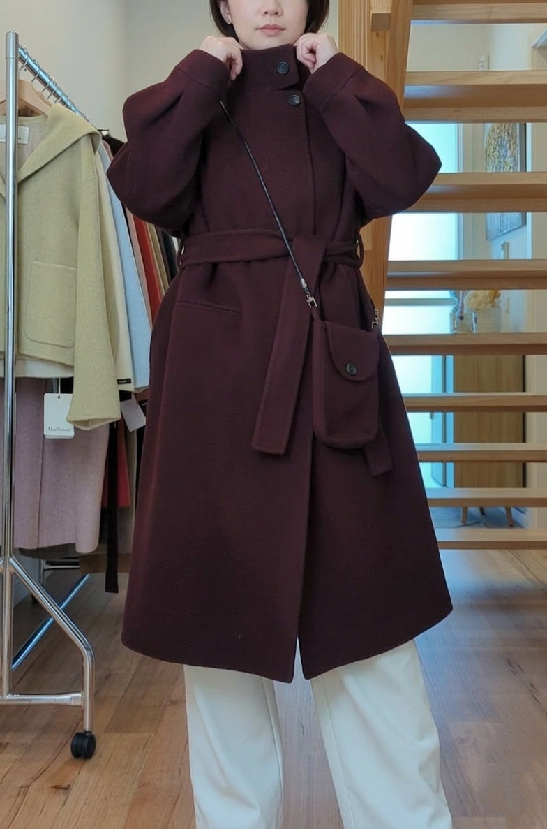 Brand New Pure Wool Coat High Quality Wool 002 Size S8-10 M12-14