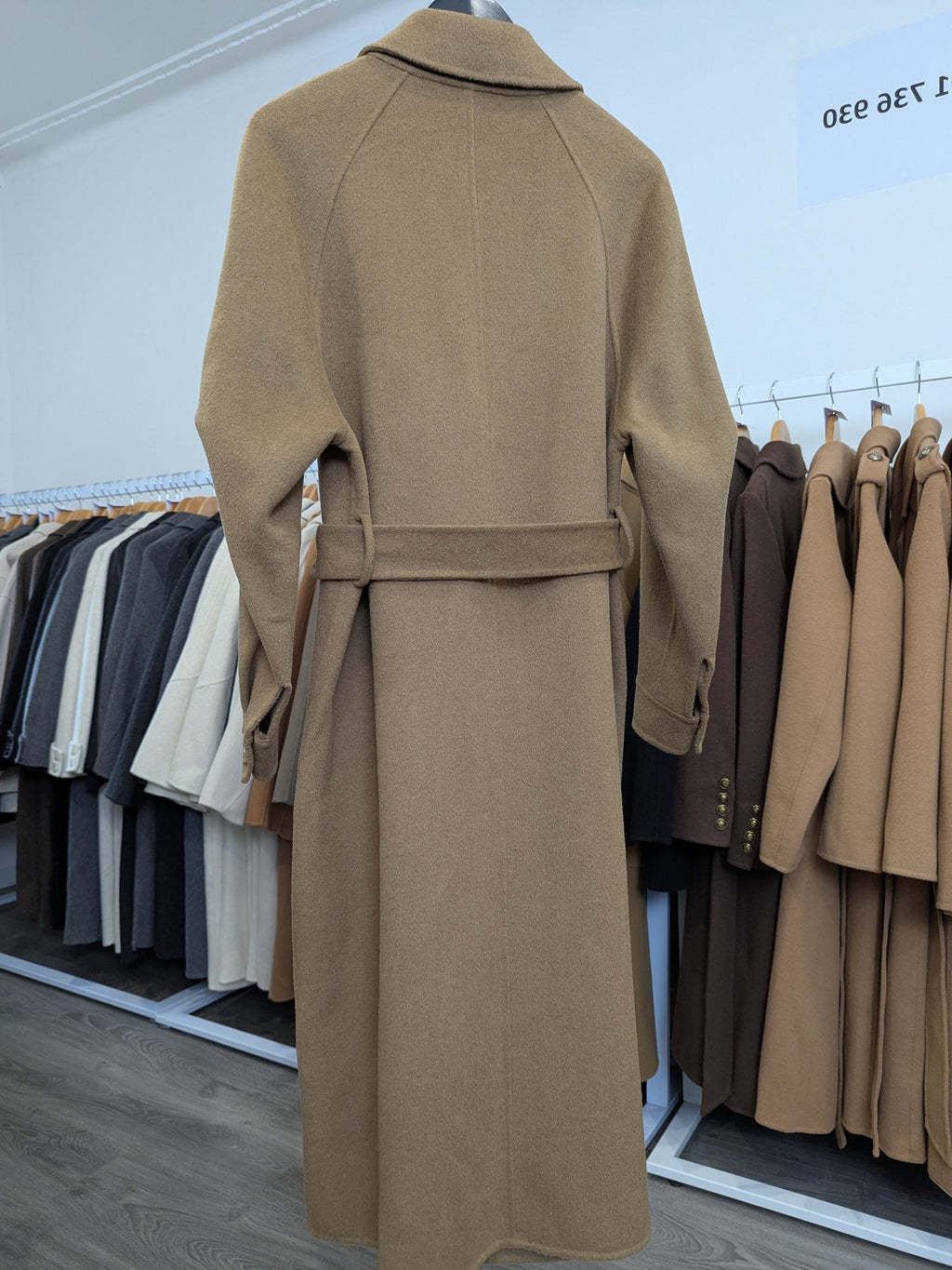 143 100% Wool Coat M 10-12