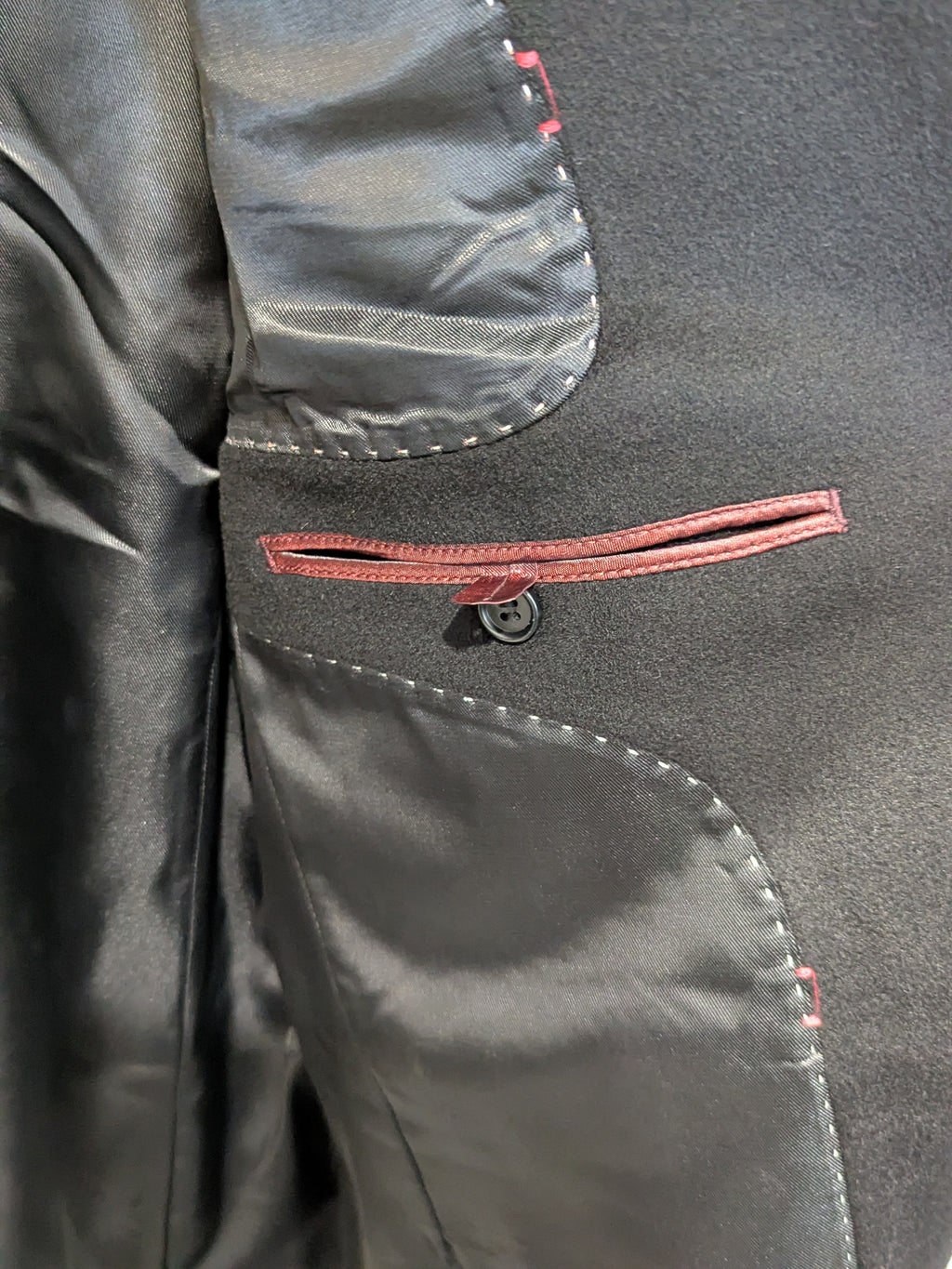 022 Men's 100% Wool Coats Black Brown