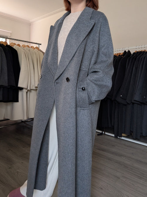 006 Cashmere blend Grey
