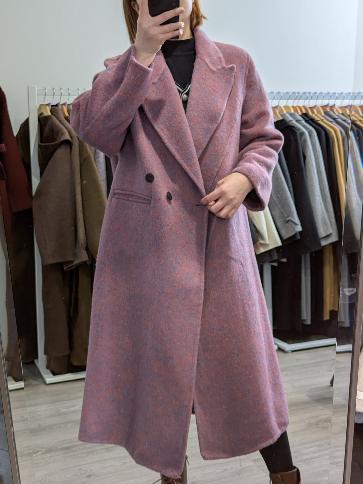 248 100% Wool Coat M 12-14 Slightly Imperfect Item