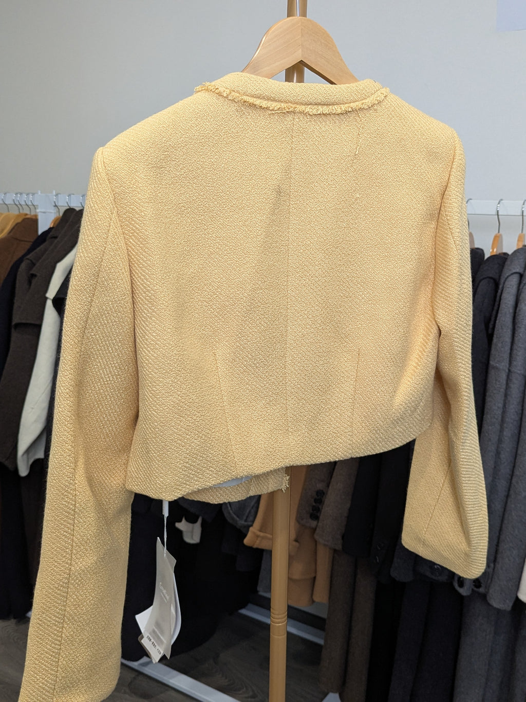 214 Goose Down Tweed Jacket