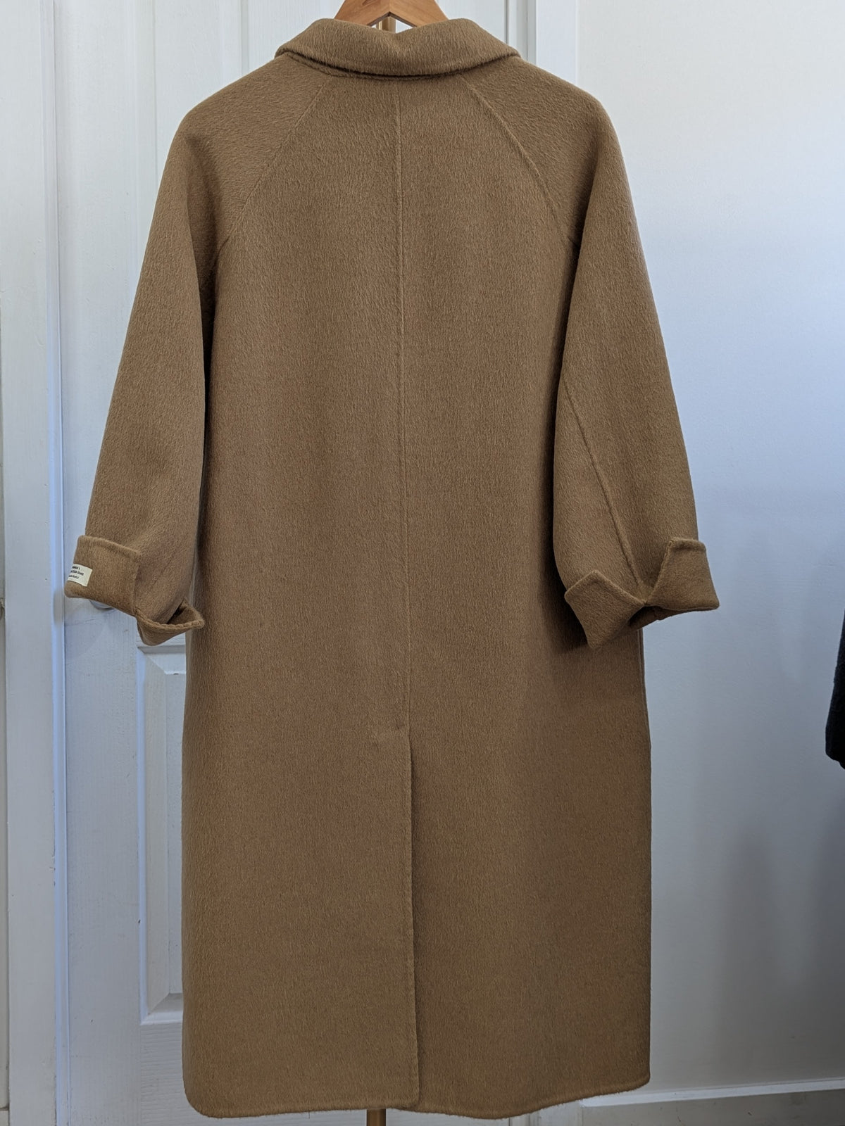 238 70% Wool Coat Kaki M 12-14