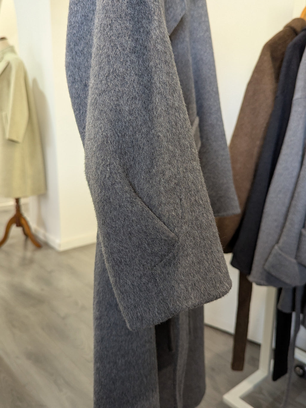 005 Cashmere blend Grey