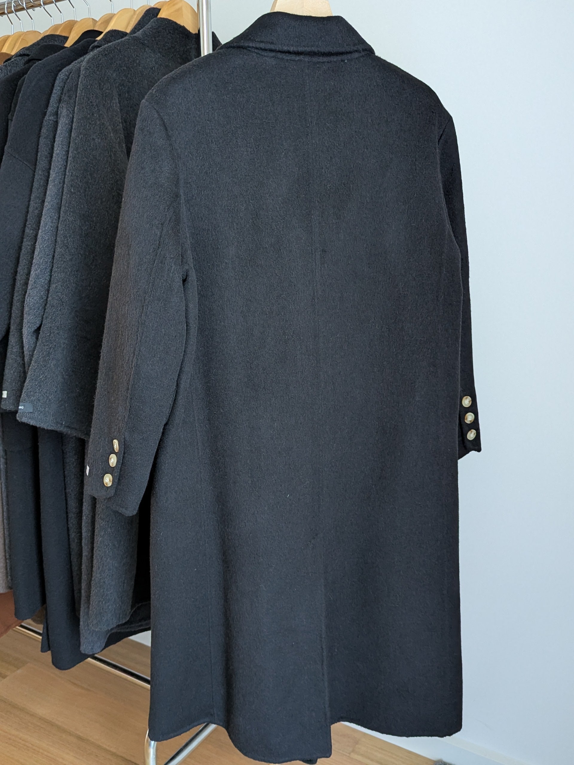 Brand New Pure Wool Coat Hand made 160 Size S8-10 M10-12