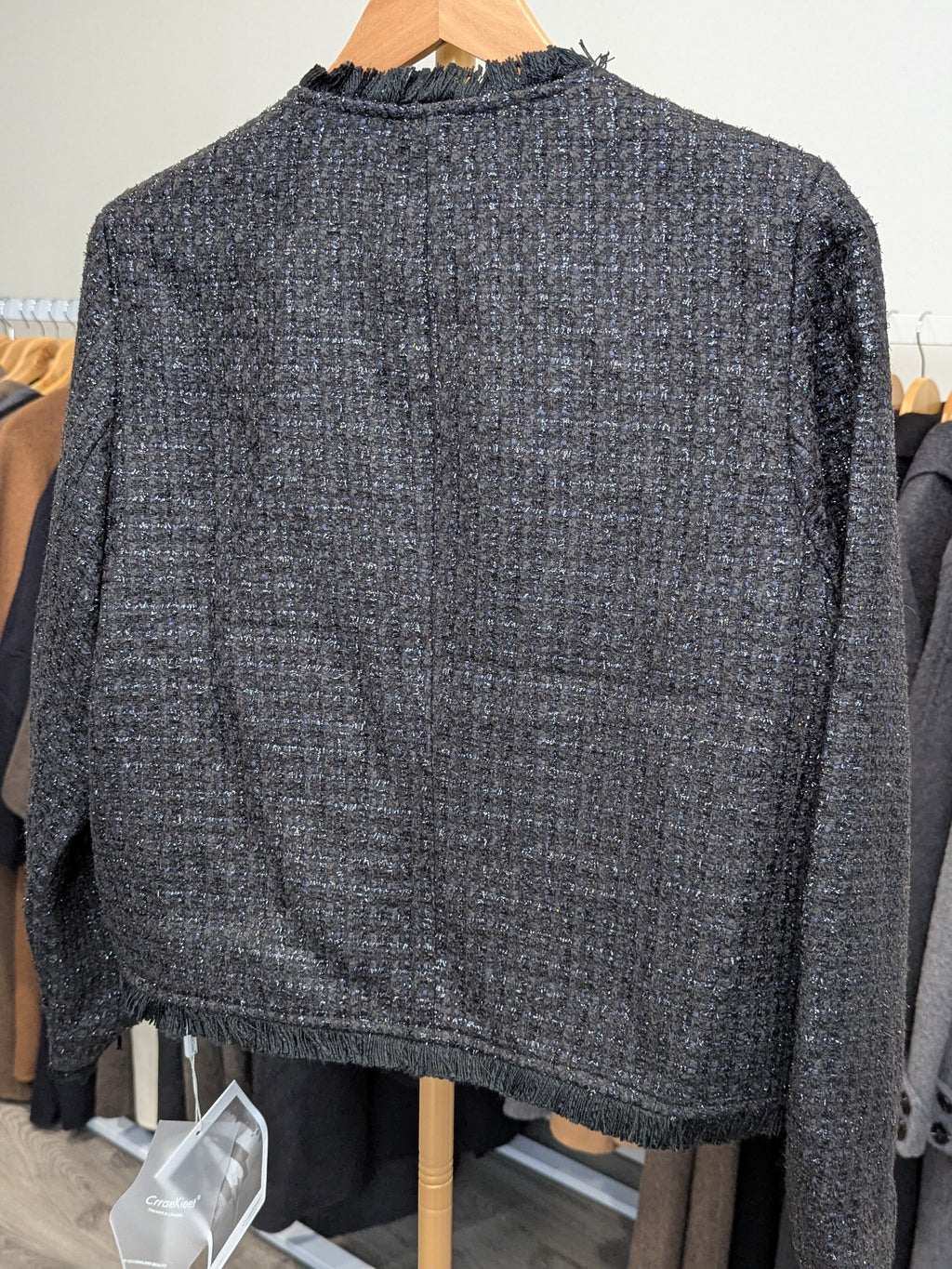 212 Goose Down Tweed Jacket