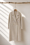 009 100% Wool Beige L 12-14