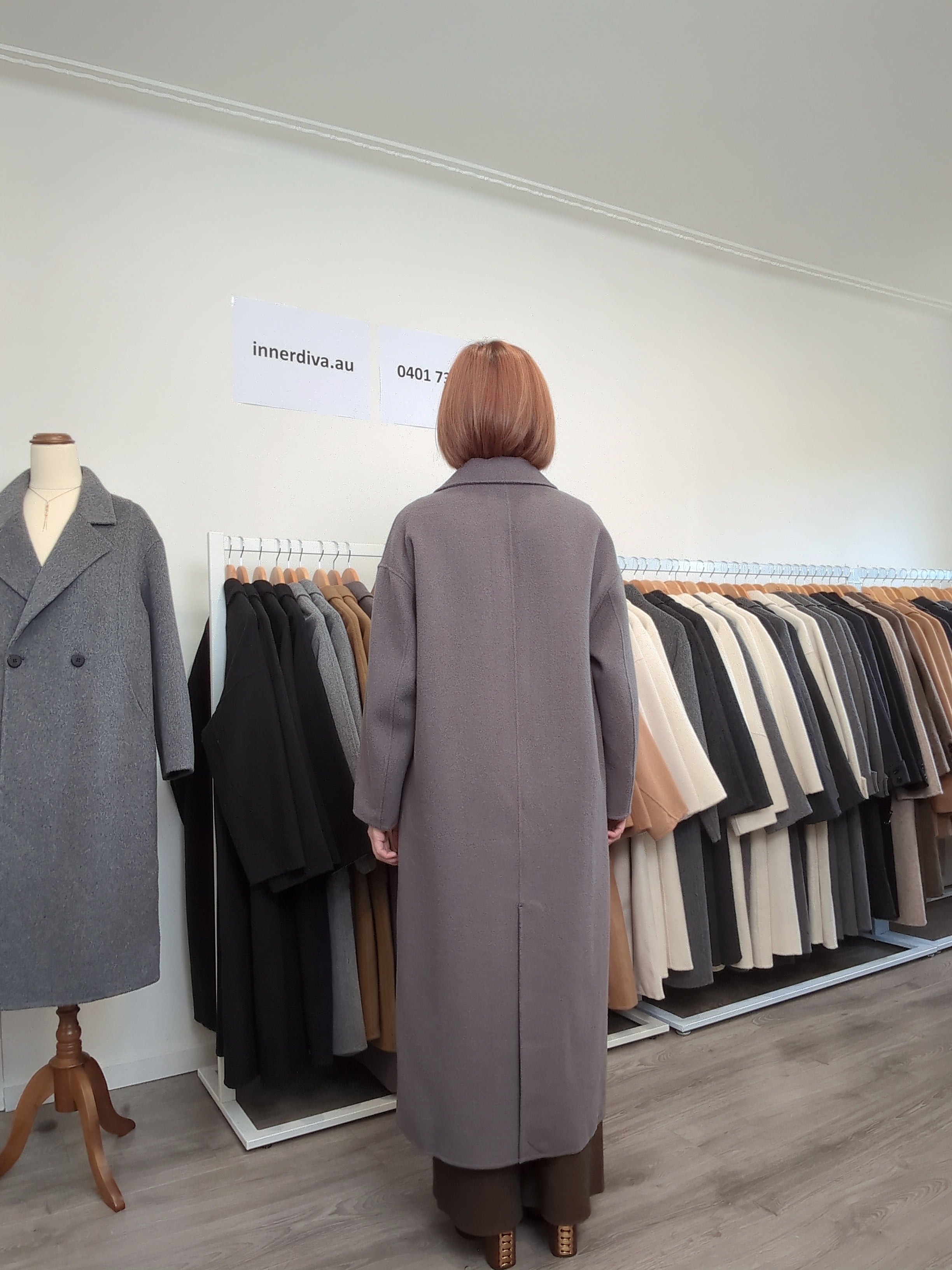 030 100% Wool Coat