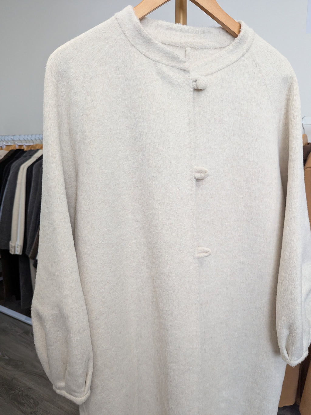 181 70% Wool Coat Light beige S 10-12