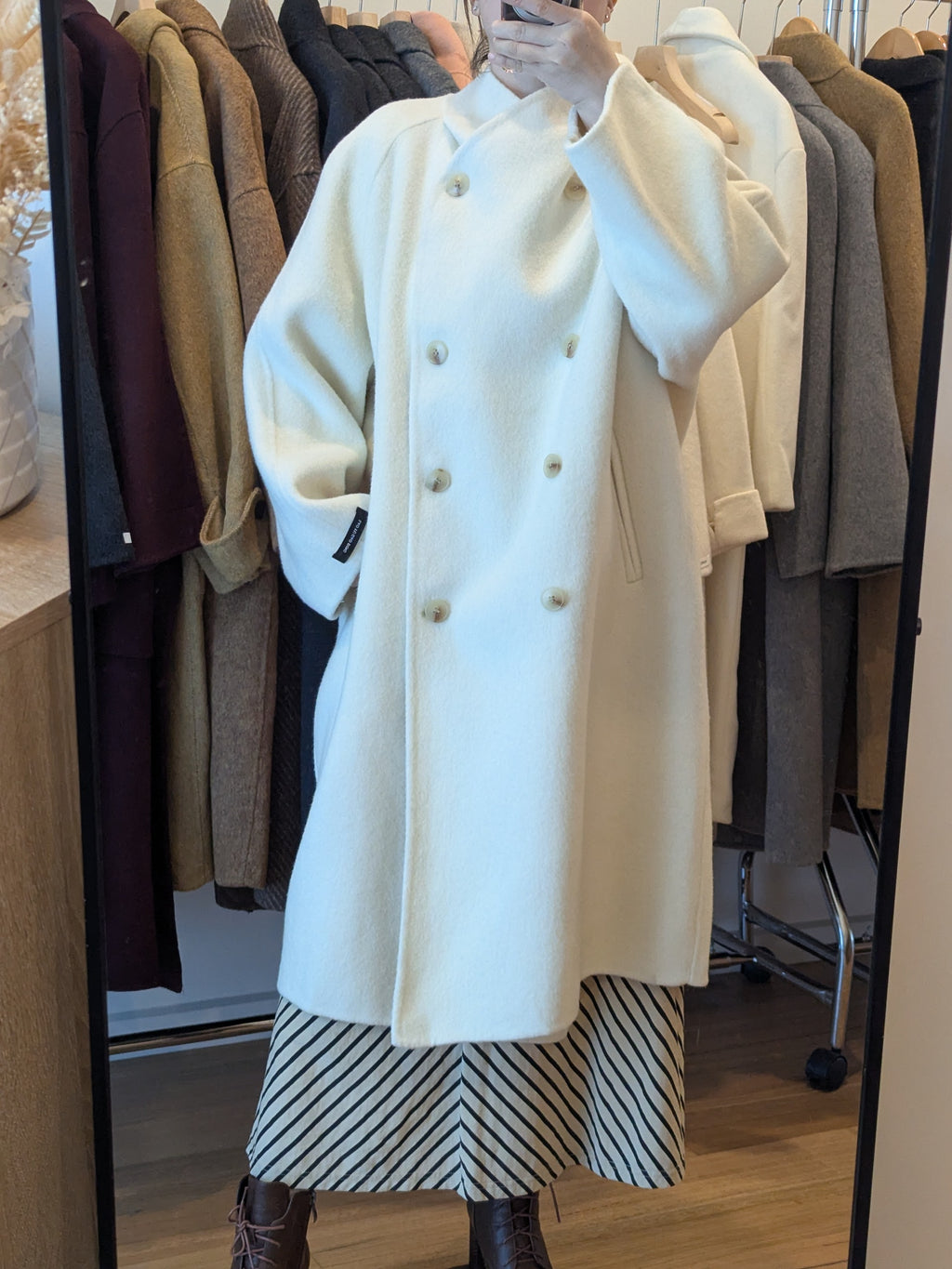 Brand New Pure Wool Coat FREE SHIPPING High Quality Wool 018 Size 12-16