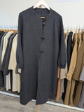 181 70% Wool Coat Light Grey & Grey & Charcoal
