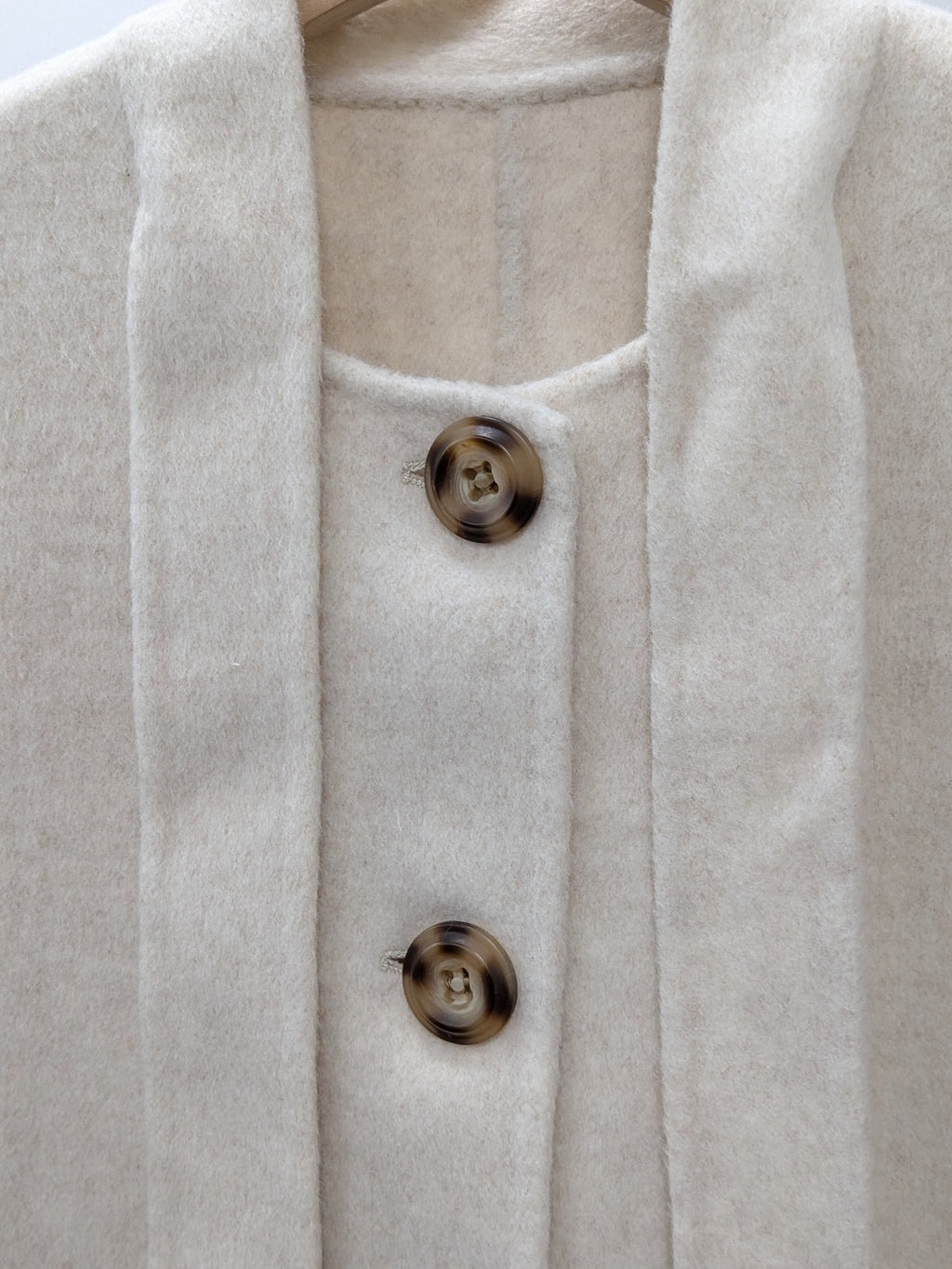 Women's Fur Collar Wool Coats Try-On Available 229 Size S8-12 90% Wool 10% Tencel
