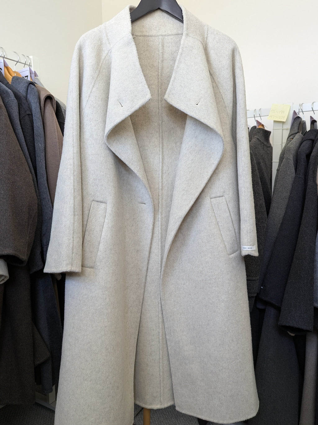 281 70% Wool Coat Beige S 10-14