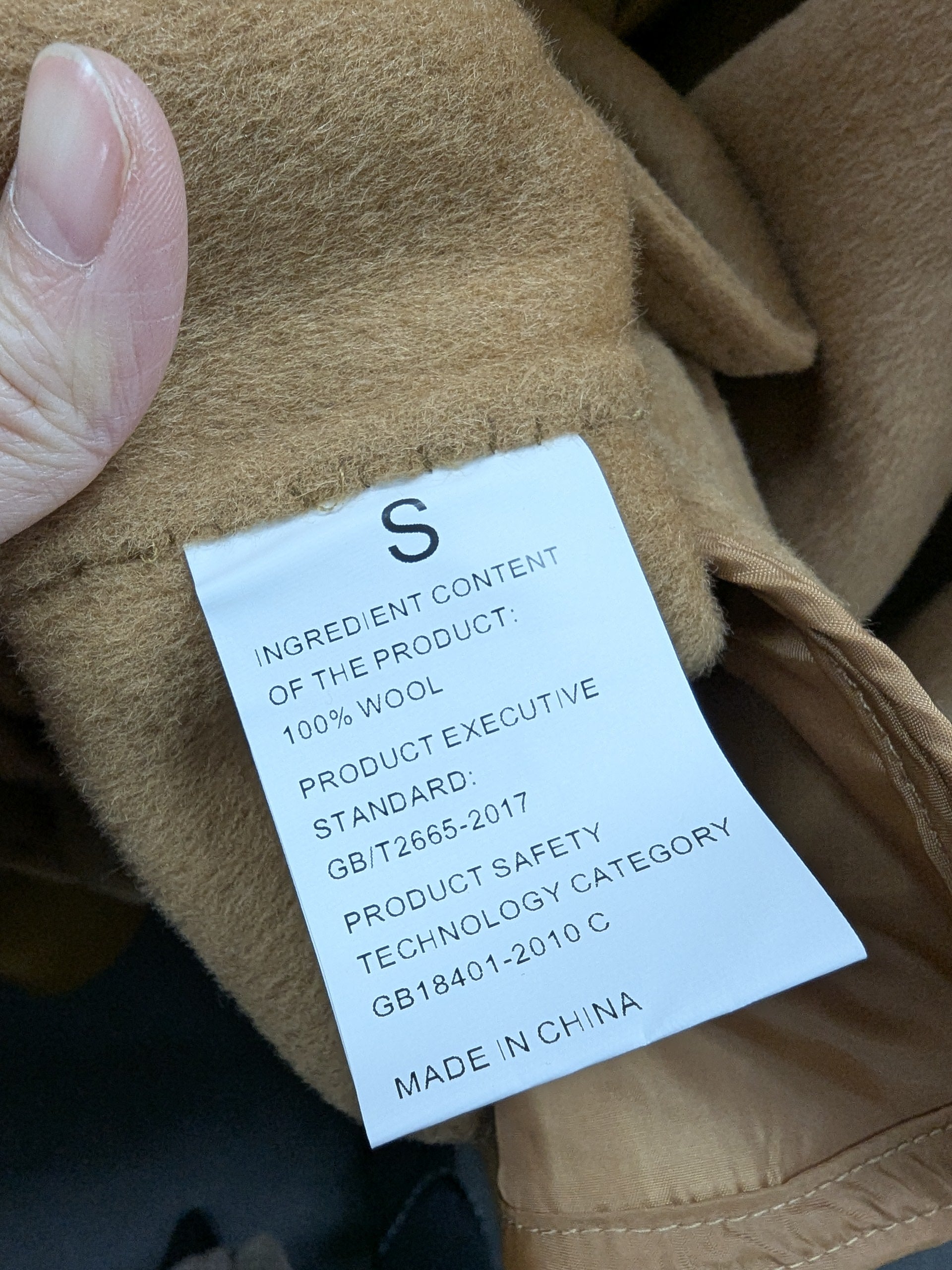 Premium 100% Wool Coat Women Hand made
