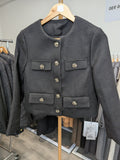 211 Goose Down Tweed Jacket