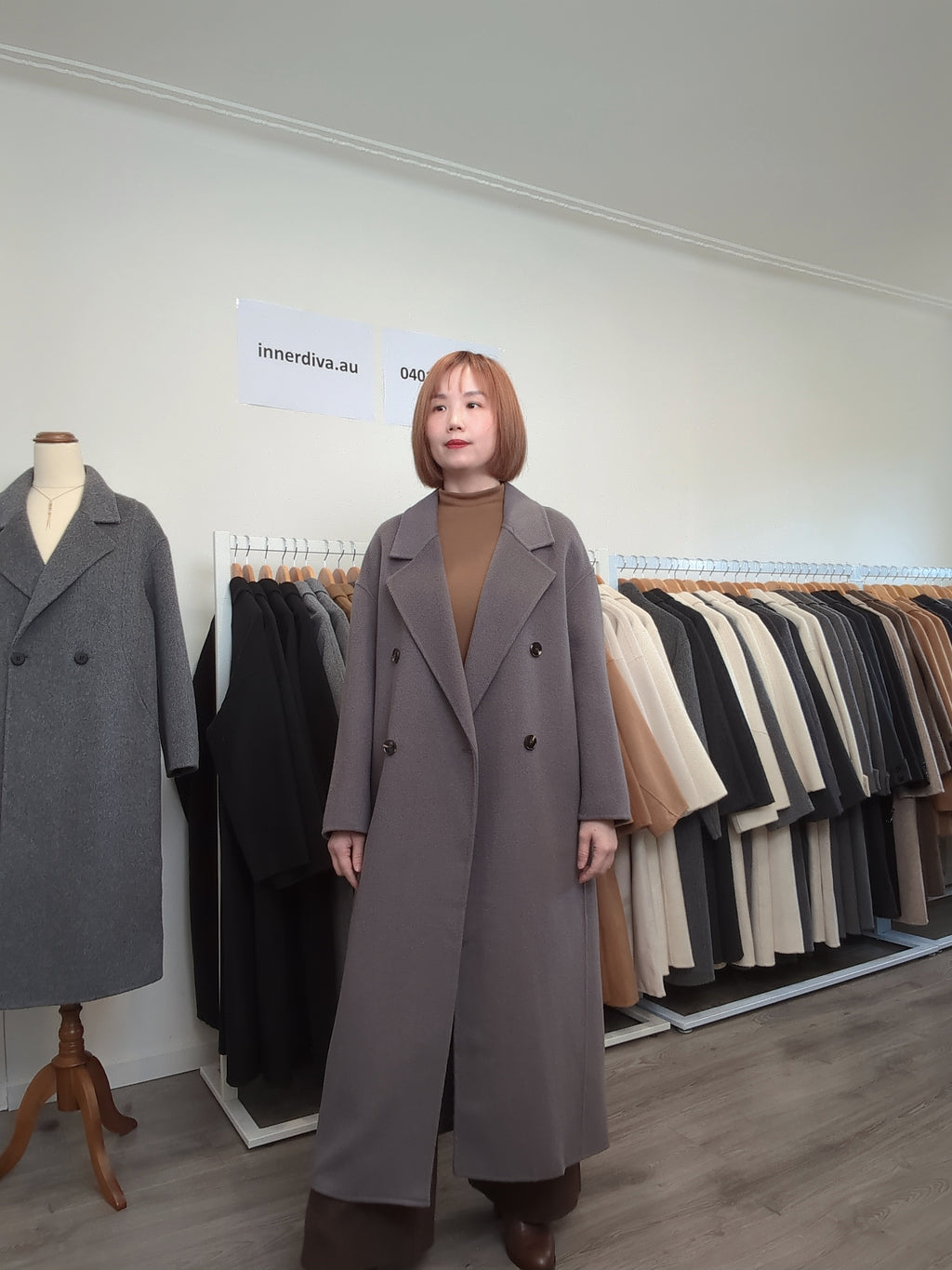 030 100% Wool Coat