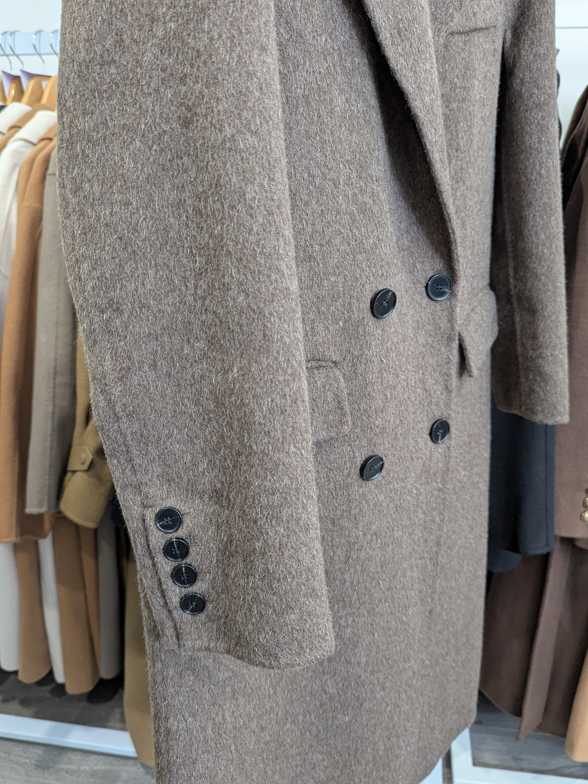 007 90%Wool Brown Petite