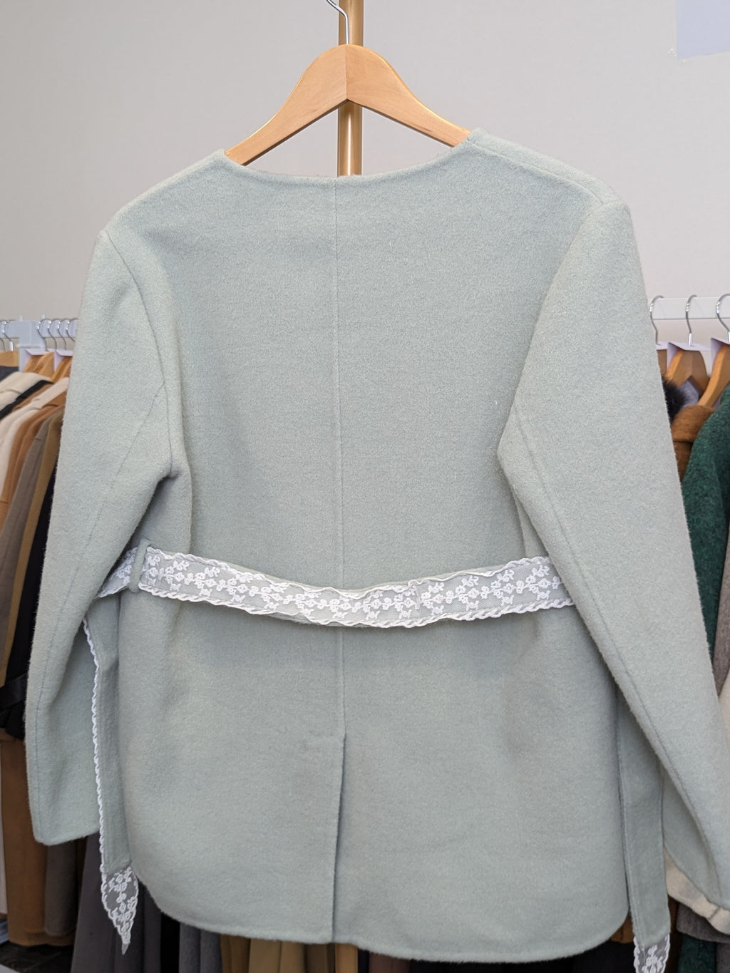 216 100% Wool Coat S 10-12