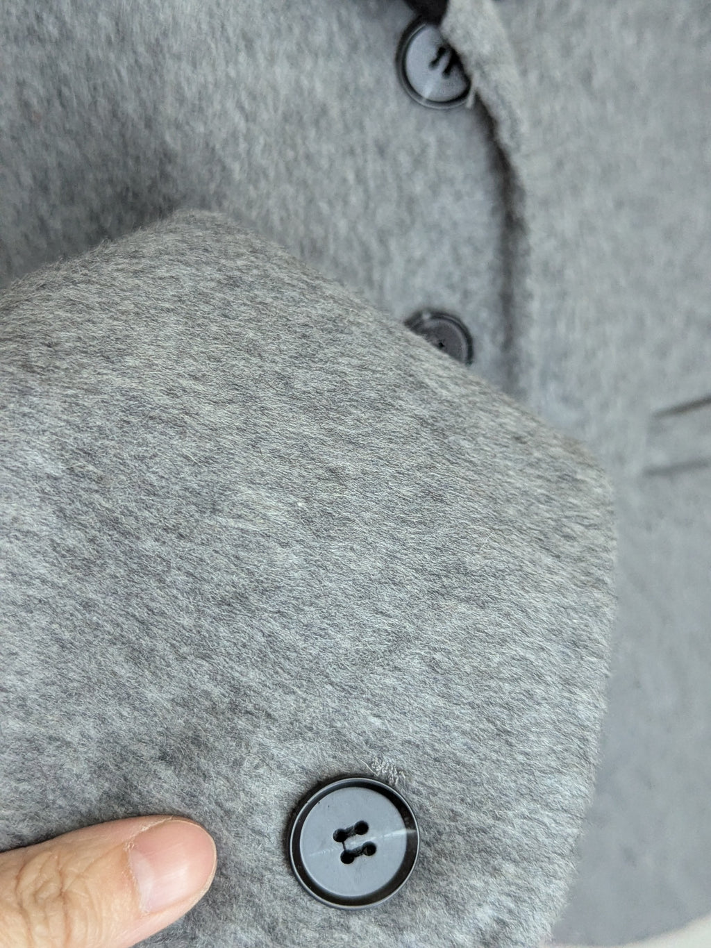 Brand New Pure Wool Coat Hand Made 174 Size S8-10