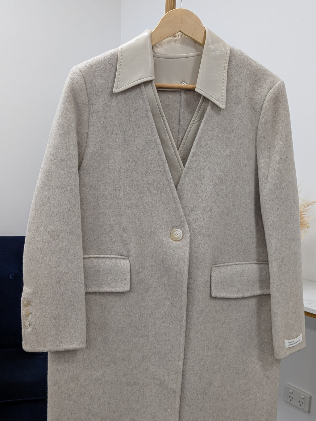 10% Silk 90% Wool Coat Women Warehouse 255