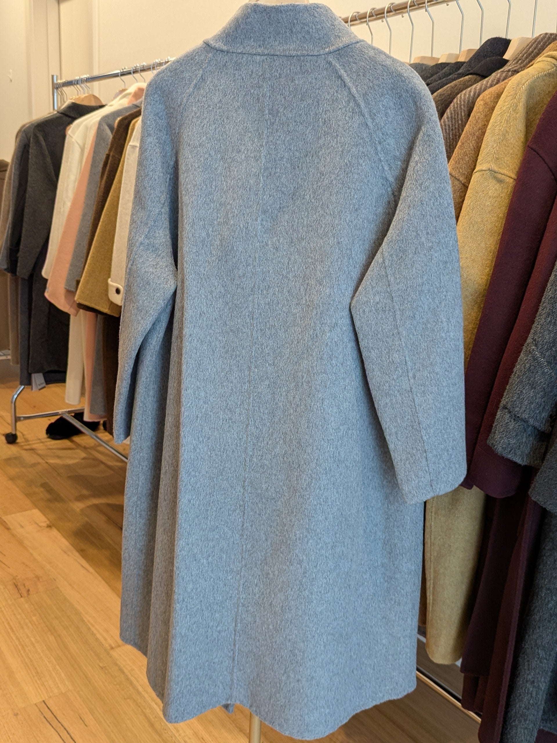 Brand New Pure Wool Coat FREE SHIPPING High Quality Wool 047 Size S M