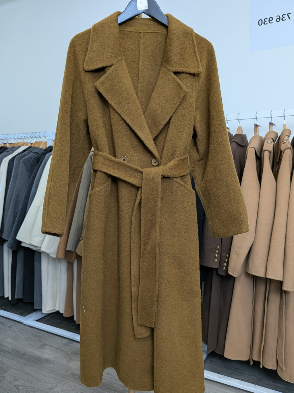 116 72% Wool Coat S 6-8