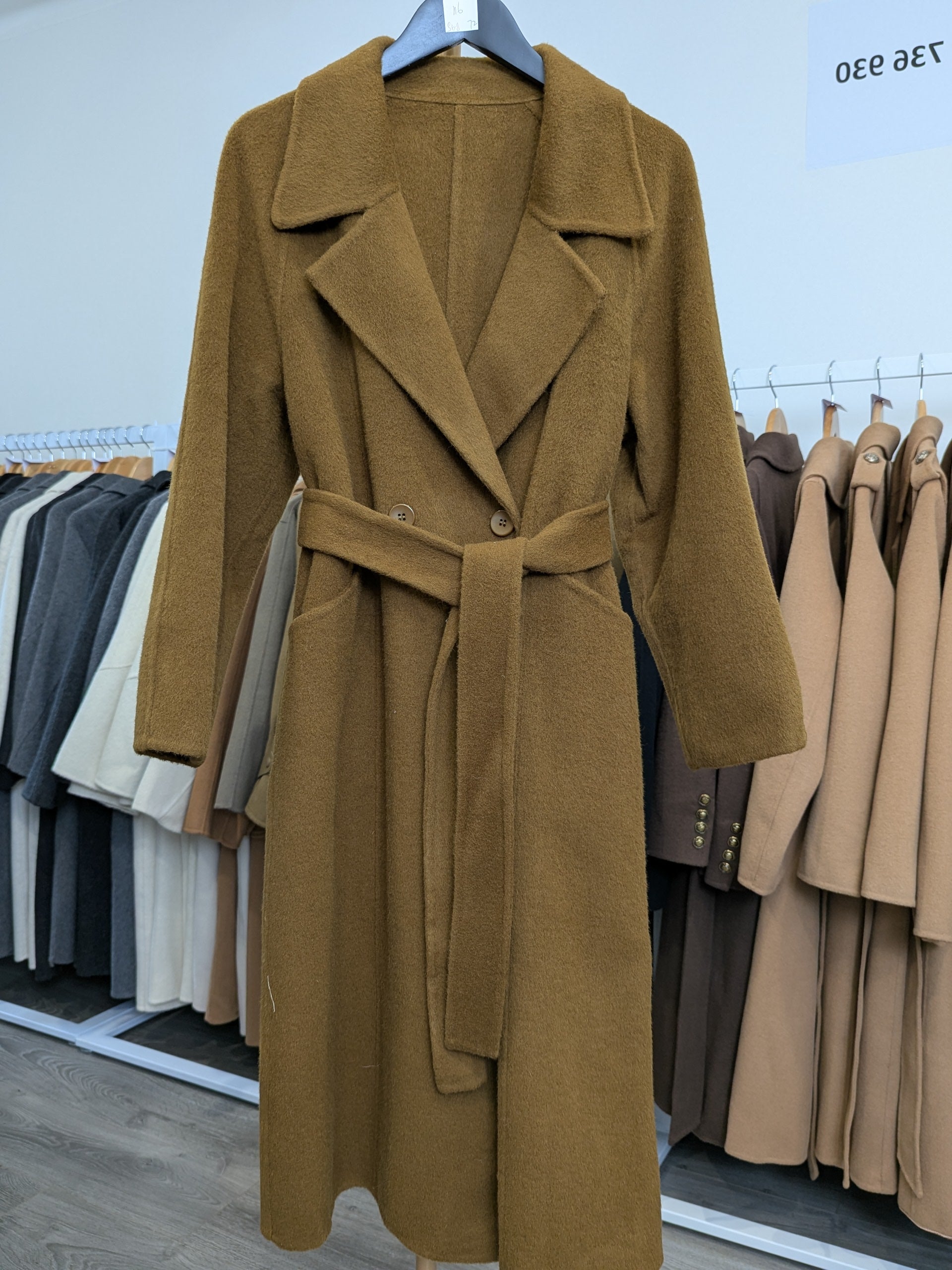 116 72% Wool Coat S 6-8