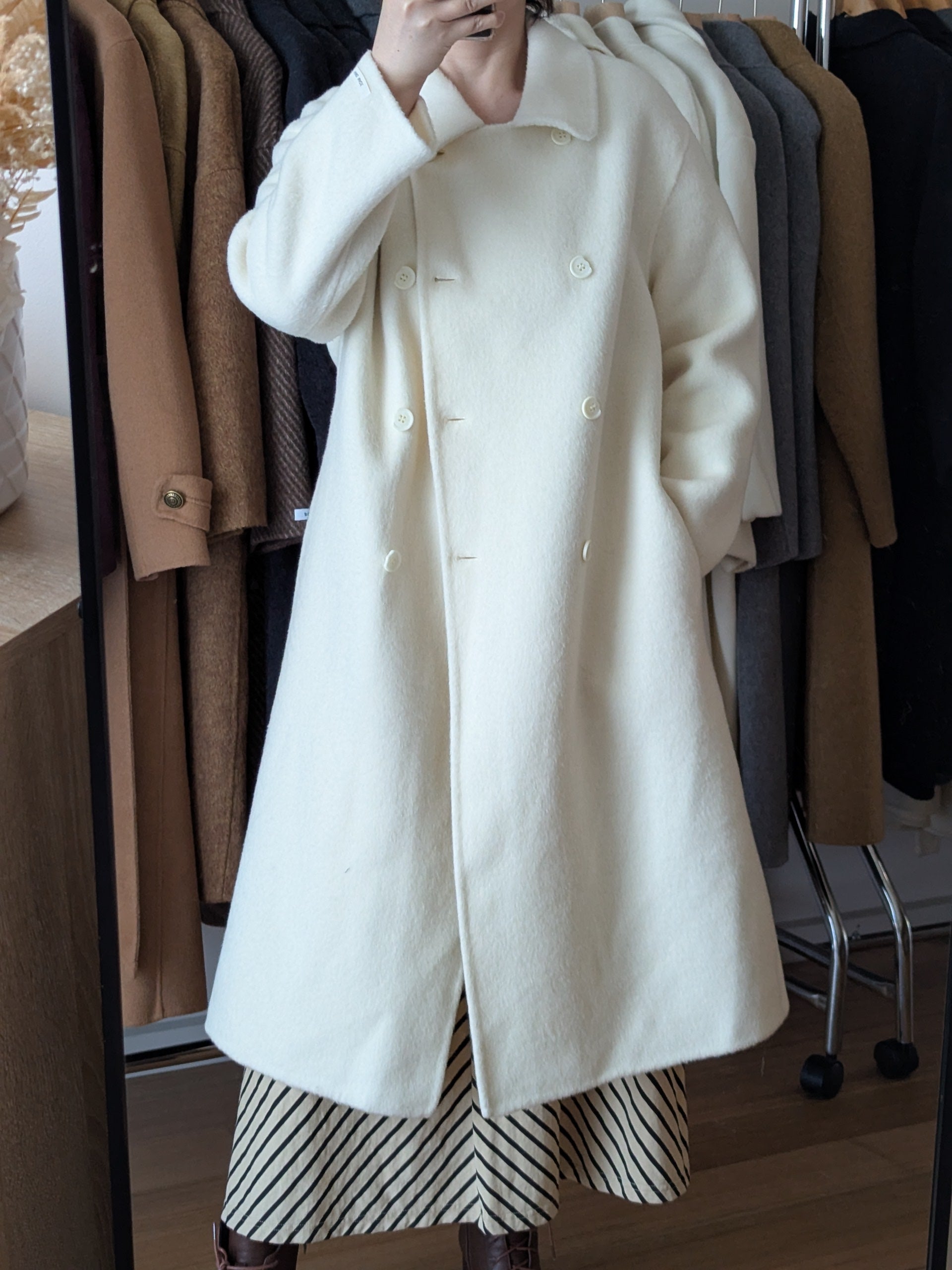 Brand New Pure Wool Coat FREE SHIPPING High Quality Wool 059 Size 10-12