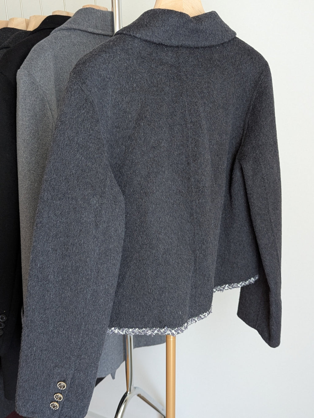 Brand New Pure Wool Coat FREE SHIPPING High Quality Wool 086 Size 8-10