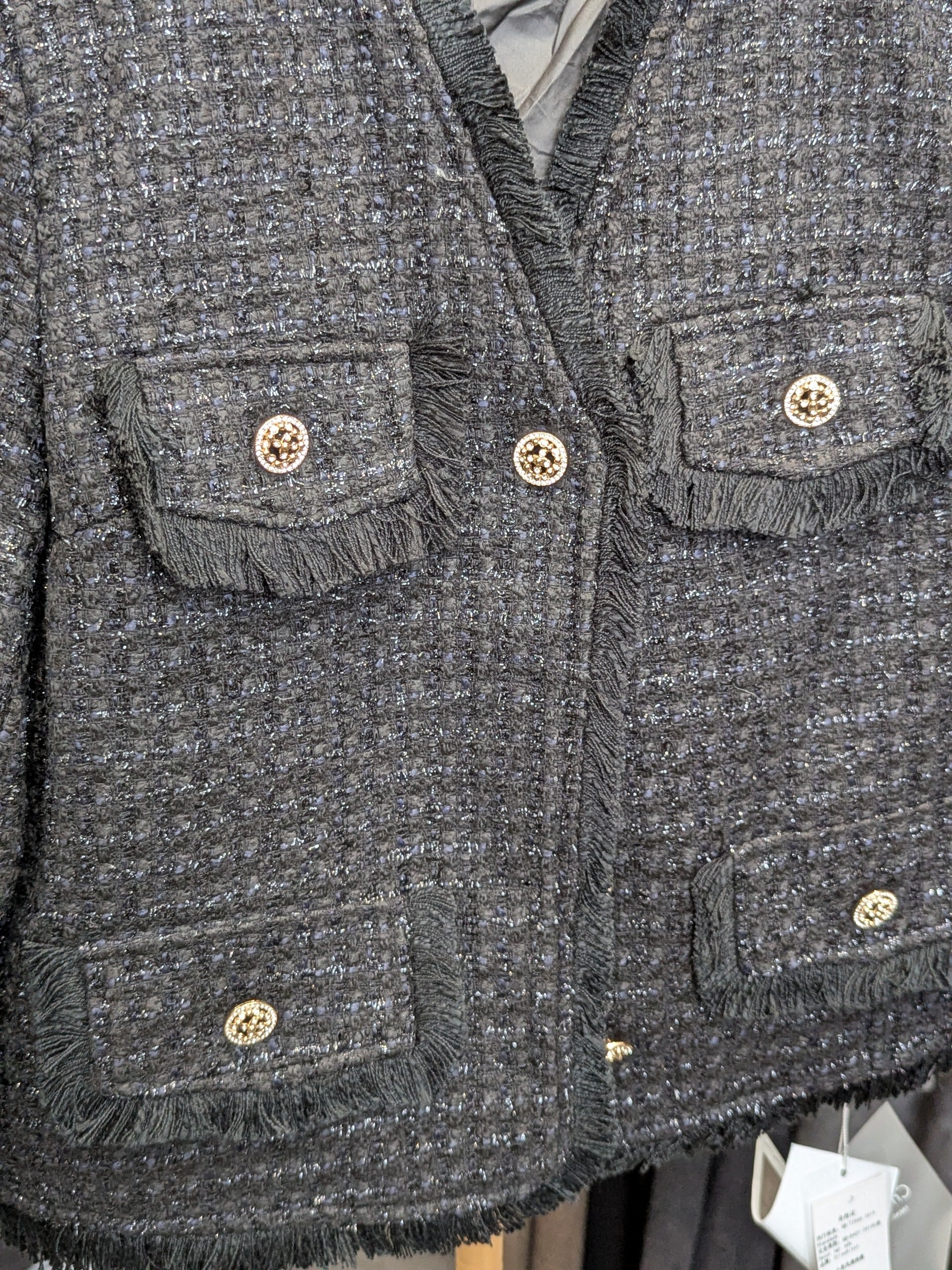 212 Goose Down Tweed Jacket