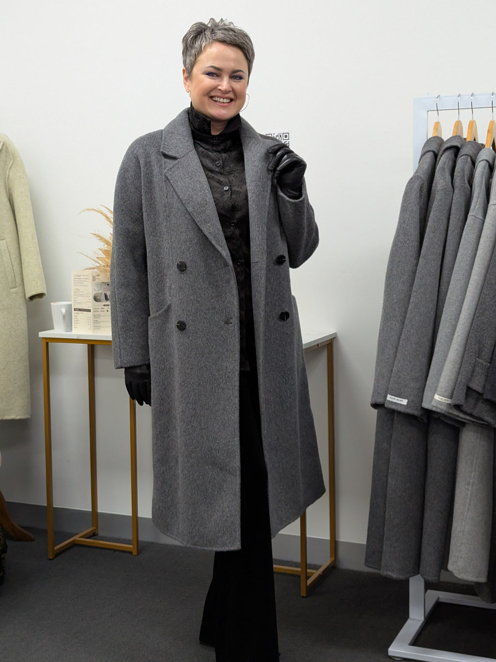 011 100% Wool Grey