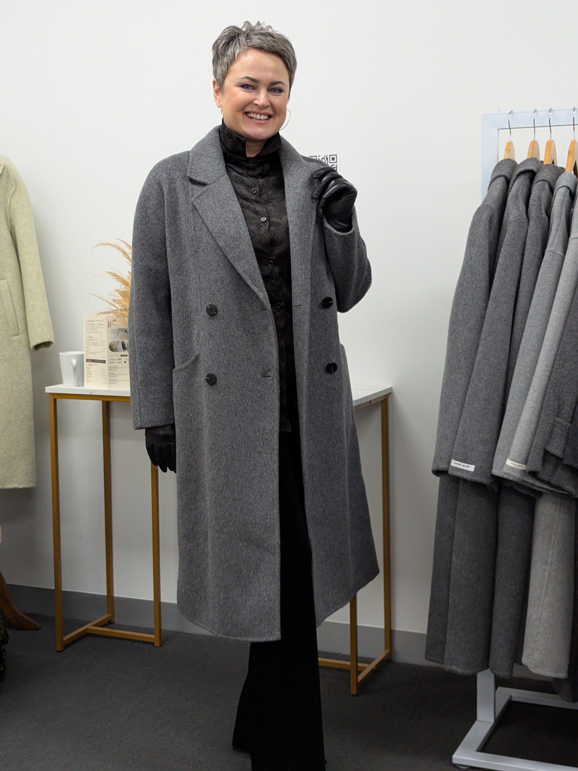 011 100% Wool Grey