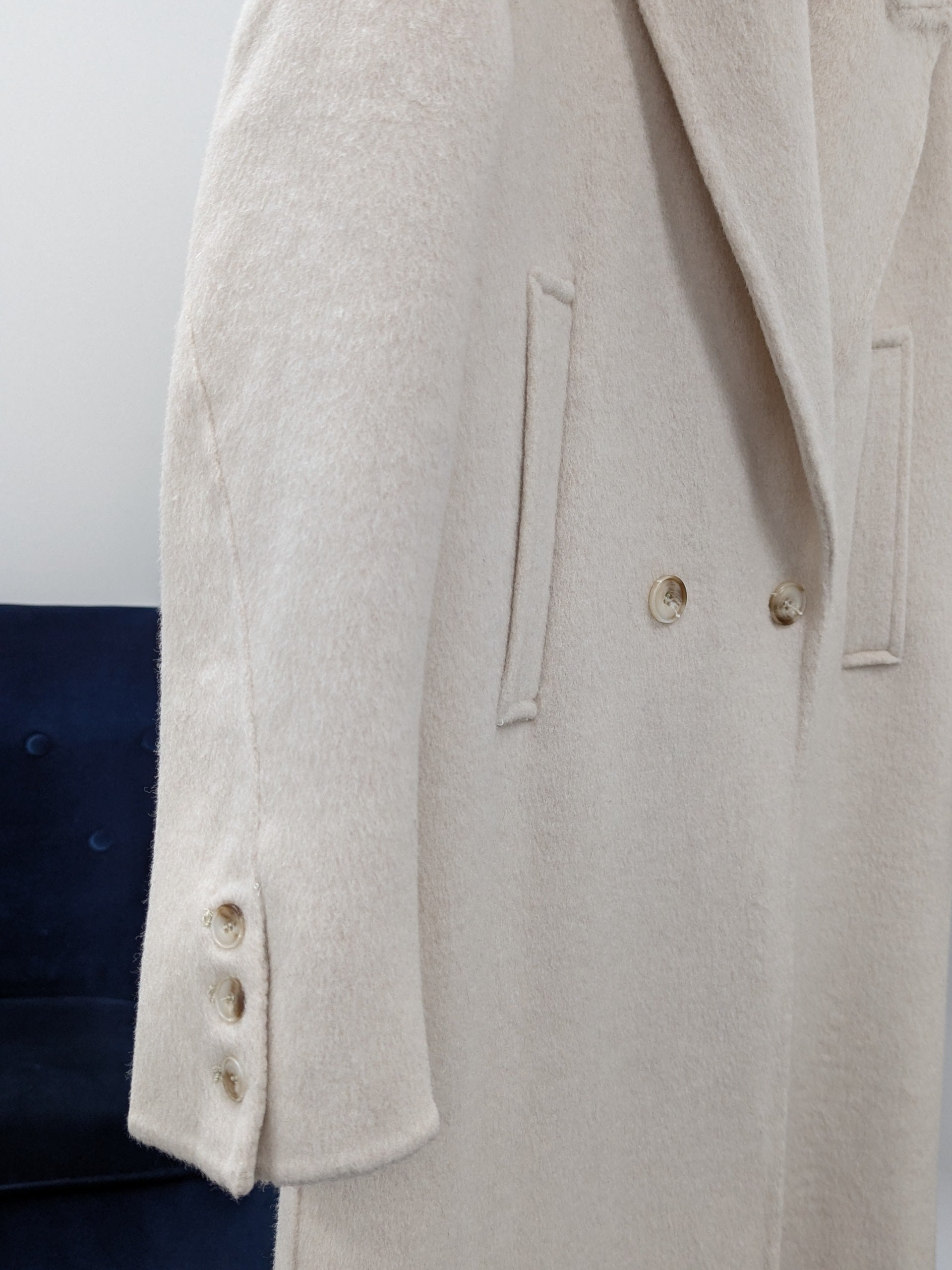 20% Tencel 70% Wool Coat Women Warehouse Try-On Welcome 251